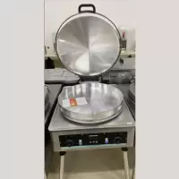 鲁宝 立式电饼铛(不锈钢外壳)双温双控旋钮式 45SG 5cm 380V