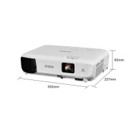 爱普生 (EPSON)CB-E10投影仪投影机办公(标清3600流明6秒开机瞬间关机高清接口 支持侧投)