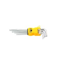英克(YINGKE) 标准球头内六角扳手1.5-10mm 9件套