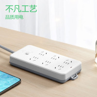英克泰力多功能插座六位五孔 全长1.8m 2500W 千件/组,单拍不发货,10组起拍