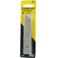 史丹利(STANLEY)11-301T-22美工刀替换刀片18mm(x10)