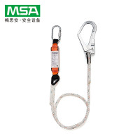 梅思安/MSA 轻巧星安全绳 聚酯单腿小挂钩2米 10212146