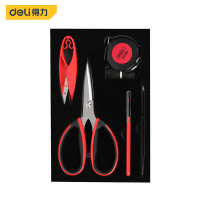 得力 DL358105裁缝工具五件套(红)5件套