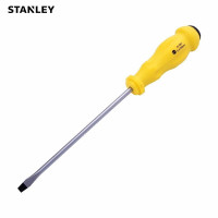 史丹利(STANLEY)61-865-23一字塑柄螺丝批6.5mmx45mm