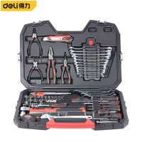 得力 DQ01058(终保)58件机械设备维修组套(红)58件