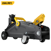 得力 DQ-WD1.5T290单泵卧式千斤顶(黑)1.5T