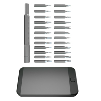 得力 DL3525精密螺丝刀电子维修S2(黑)25件套