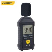 得力 DL333211噪音计35~130dBA迷你(黄黑)35~130dBA