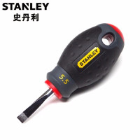 史丹利(STANLEY)65-400-14三色柄一字螺丝批5.5x30mm