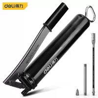 得力 DL471400黑金刚黄油枪(黑)400CC