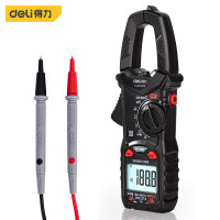 得力 DL334203钳形万用表电容测试(红)3999位