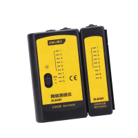 得力 DL8401网络测线仪(黄)RJ11+RJ45