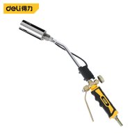 得力 DL415230B电子打火喷火枪(银)30型双开