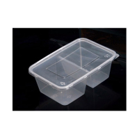 恩特思双格一次性餐盒650ml*300套箱