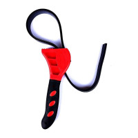 得力 W8237 多功能皮带扳手 汽修橡胶滤清器扳手调节开瓶器工具