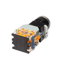 得力 按钮带灯自锁开关 24V /个