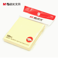 晨光3X3自粘便条纸100(经典办公)YS-03(20/盒)