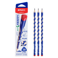 晨光正姿洞洞笔2B三角木杆铅笔AWP30717(12/盒)