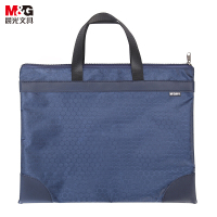 晨光(M&G)球纹 手提包(蓝)ABBN3047