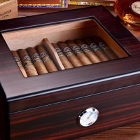 优利德茄龙雪茄盒雪松木烟盒透明天窗雪茄保湿箱 CLA-20EAACLA-20EAA木质