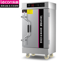 乐创LC-ZFG12 顶部定时12盘(201盘)蒸饭柜675*510*1550mm 380V/12kW