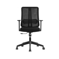 DIOUS迪欧电脑椅转椅 黑色尼龙脚 扶手固定(承重100-130KG)630*600*(1040-1140mm)