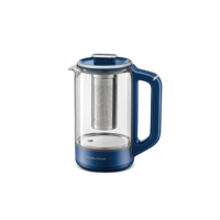 摩飞电器(Morphyrichards)养生壶 煮茶器烧水壶恒温调奶器 玻璃煮茶壶花茶壶 多段变频烹煮智能菜单1.5L