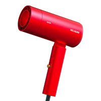 美菱电吹风机家用大功率高浓度负离子护发恒温吹风筒便携中国红负离子MI-C25A