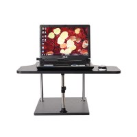 英克笔记本支架 电脑升降桌上可调节的支架