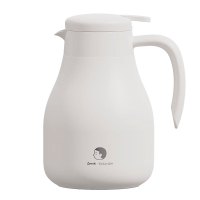 mosh造物集 保温壶大容量热水水杯 白色联名款小慧1300ml