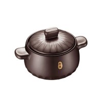 苏泊尔砂锅陶瓷煲汤锅新陶养生深汤煲家用焖烧煲仔饭炖汤瓦煲燃气专用 浅汤煲TB25A1- 2.5L