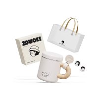 mosh造物集316不锈钢保温杯500ml 氧气云+礼品袋知己B2-500