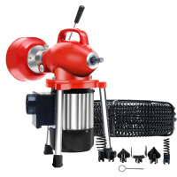 乐喏 电动管道疏通机器80专业型1500W 18.5米