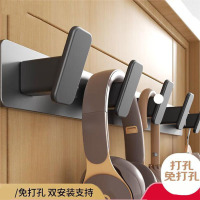 中锐智采 挂钩免打孔卫生间衣帽架挂钩衣服墙上门后厨房浴室毛巾挂衣钩5钩