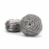 大号洗碗球刷锅厨房带铁丝清洗不掉丝清洁球钢丝手柄不 大号10个装约重17克