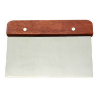 木柄不锈钢 切面刀肠粉刮面粉刮板蛋糕刮刀面团切