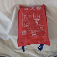 中锐智采 居安特 防火衣 玻璃纤维灭火毯 车用 灭火毯 袋装2m*2m 火灾应急