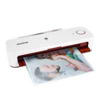 豪艺(HooYe) 3886 A4家用办公塑封机 塑封膜 快速过胶过塑机照片文件覆膜机裁切一体