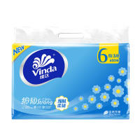 维达(Vinda)细韧软抽3层S码100抽×6包 V2606B