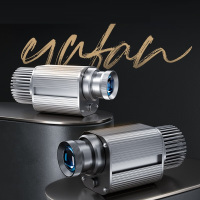 与凡广告logo投影灯户外LED地面广告投射灯图案灯文字灯片图案灯 全彩灯片