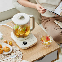 小熊(Bear) 养生壶1.5升烧水壶全自动多功能家用玻璃煮茶壶煮茶器 迷你玻璃花茶壶煮水壶 YSH-E15G2丨无滤