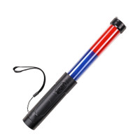 者也54CM交通指挥棒夜间道路荧光棒 红色充电款