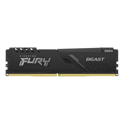 金士顿(KINGSTON) FURY 8GB DDR4 3200 C16 台式机内存条 Beast野兽系列 骇客神条