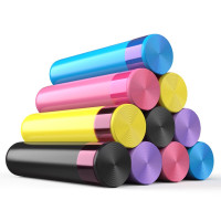 泰洁抽绳垃圾袋自动收口加厚手提式 家庭装厨房办公室专用双面3丝 45*50 5卷共75只 特厚