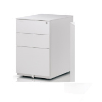 震旦(AURORA)钢制三抽活动柜 BCC-DL-P3K白色