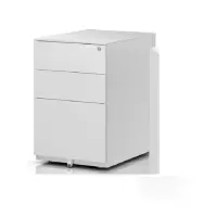 震旦(AURORA)钢制三抽活动柜 BCC-DL-P3K白色