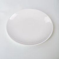 A5密胺浅盘 商用自助餐圆盘菜盘仿瓷餐盘 10英寸1个
