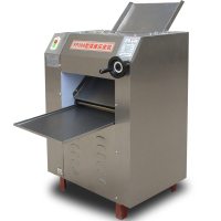 PTJ商用350压面机380揉面机不锈钢压面皮机电动包子饺子皮扎面机 500型