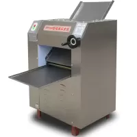 PTJ商用350压面机380揉面机不锈钢压面皮机电动包子饺子皮扎面机 500型