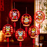 [6个装]2026马年新年装饰挂件过年春节客厅玄关入户门福字门挂喜庆贺年挂饰客厅氛围布置